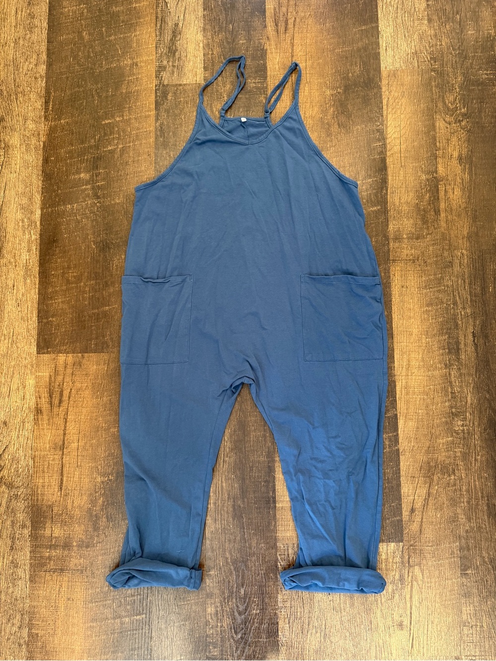 Amazon women’s tank Romper Overalls with Pockets and cuffed hems